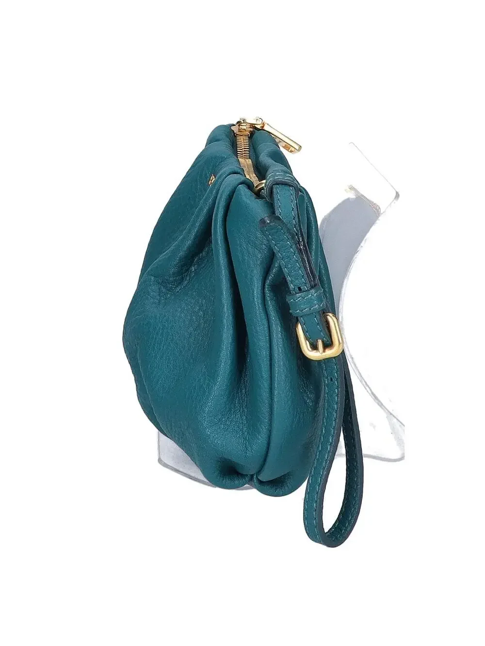 Prada Zip Top Hobo Vitello Daino #356196P52B